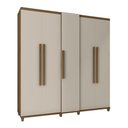 Ver imagem 1 de Roupeiro 5 Portas Arezzo Cinamomo Off White