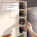 Ver imagem 6 de Armário de Cozinha Ágata 6 Portas 2 Gavetas 182cm Arenas Tudo de Móveis
