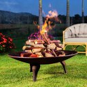 Ver imagem 3 de Lareira Braseiro Jardim de Ferro Externa Envelhecido 100cm