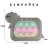 Pop It Mini Game Som Luzes Interativo Dinossauro Anti Estresse Relaxante Sensorial Fidget Criança - 4