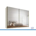 Ver imagem 2 de Guarda Roupa 2 Portas 2 Ptas 2ESP 6GAV Hanover Europa Off White