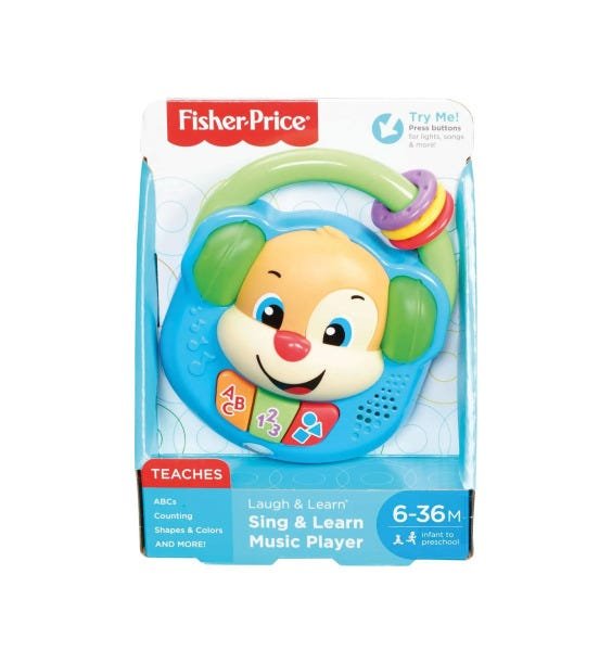 Player Musical - Aprender e Brincar - Cachorrinho - Fisher-Price FPV02 - 5