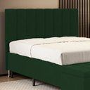 Ver imagem 1 de Cabeceira Nashira 195 para Cama King Z-018 Sued Verde Aradecor
