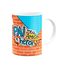 Ver imagem 2 de Caneca Pais - para o Melhor Pai do Mundo - Amigo e Herói