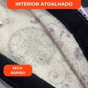 Ver imagem 3 de Roupão Atoalhado Infantil Lepper Antialérgico Wandinha Kimono com Manga:p