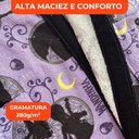 Ver imagem 4 de Roupão Atoalhado Infantil Lepper Antialérgico Wandinha Kimono com Manga:p