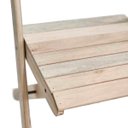 Ver imagem 6 de Cadeira de Bar Dobrável de Madeira Maciça Ismalu: Natural