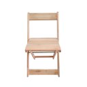 Ver imagem 3 de Cadeira de Bar Dobrável de Madeira Maciça Ismalu: Natural