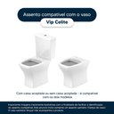 Ver imagem 4 de Assento Sanitário Polipropileno Vip Branco para Vaso Celite
