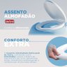 Assento Sanitário Almofadado Reforçado Oval Astra - 7