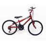 Bicicleta Aro 20 Infantil/juvenil Masculina com 18 Marcha - VERMELHO - 1