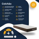 Ver mais imagens de Cama Box Baú Solteiro com Colchão de Espuma D33 Double Comfort + Auxiliar 88cm