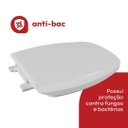 Ver imagem 3 de Assento Sanitário Polipropileno Monte Carlo Astra para Louça Deca Branco
