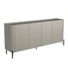 Balcão Buffet 180cm Porta Lisa 100% Mdf com Pés em Metal - 1