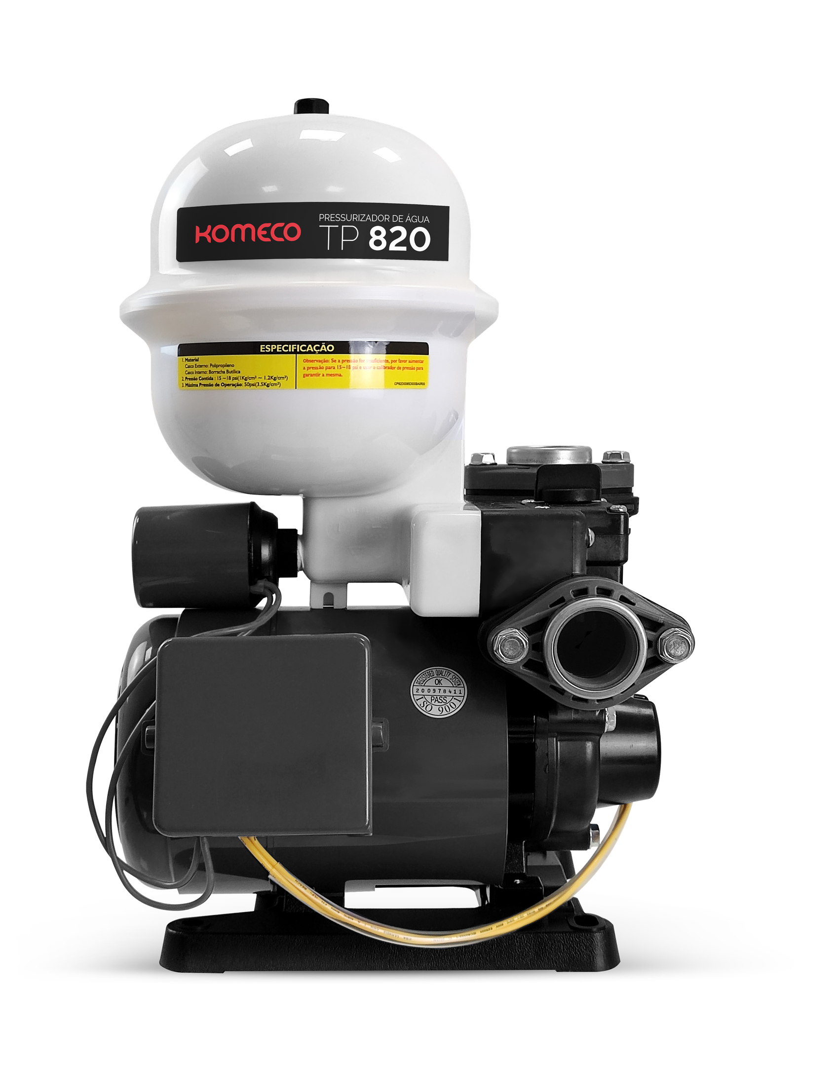 Pressurizador de  agua Komeco Tp 825 G3 Bivolt - 2