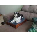 Ver imagem 2 de Cama Pet Madeira Cachorro Gato Média - Cedro Azul