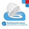 Assento Sanitário TOV Soft Close Oval Astra - 5