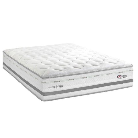 Colchão Queen Molas Ensacadas Maxspring C1756 C-massagem One Side (158x198x34) - Herval