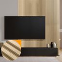 Ver imagem 5 de Kit 10 Painel Ripado Prime Madeira Pvc Maranta Cerrado 2,9m X 16cm