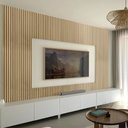 Ver imagem 4 de Kit 10 Painel Ripado Prime Madeira Pvc Maranta Cerrado 2,9m X 16cm