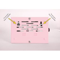Aparelho Anti Mofo Elétrico Eletrônico 220v Cor Rosa Ácaro Fungos Bolor Legon Bye Mofo - Rosa - - 3