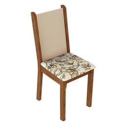 Kit 6 Cadeiras de Jantar 4291 Rustic/crema/lírio Bege Madesa - 2