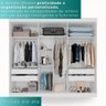 Guarda-roupa Casal 100% Mdf 6 Portas 4 Gavetas Grécia - Mais Móveis Cor Branco Neve - 4