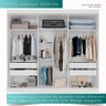 Guarda-roupa Casal 100% Mdf 6 Portas 4 Gavetas Grécia - Mais Móveis Cor Branco Neve - 3