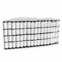 Ver imagem 4 de Kit 100 Dobradiças Alumínio 50x40 Branco