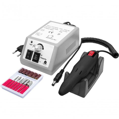 Kit Lixadeira Motor Brocas Profissional Bivolt Mercedes 2000