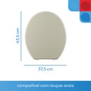 Ver imagem 3 de Assento Sanitário Soft Oval Astra