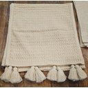 Ver imagem 6 de Kit Peseira e 2 Capas de Almofada Pompom