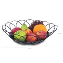 Ver imagem 3 de Fruteira Legumeira Argola Porta Fruta Verdura Bancada Mesa Preta
