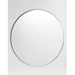Espelho Multiuso Lapidado Redondo 40cm Diam. com Pendurador - 1