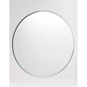 Espelho Multiuso Lapidado Redondo 40cm Diam. com Pendurador
