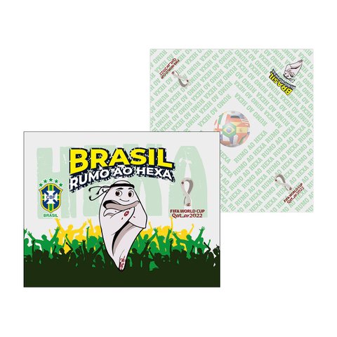 Kit Jogo Americano + Guardanapo Copa Mascote - 12 Peças