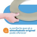 Ver imagem 7 de Assento Sanitário Almofadado Oval Astra