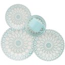Ver imagem 2 de Kit 6 Pratos de Sobremesa Donna Mandala Oxford Cerâmica 19cm