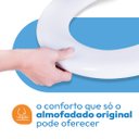 Ver imagem 5 de Assento Sanitário Almofadado Oval Astra