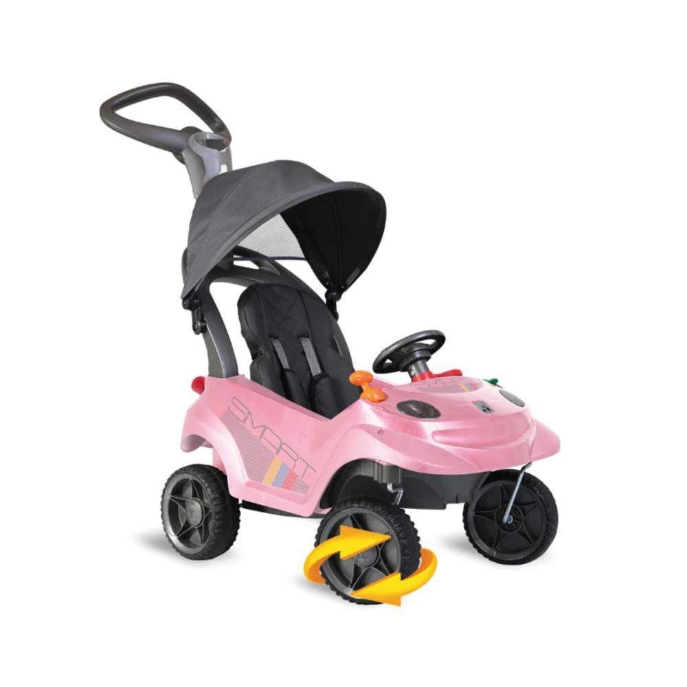 Carrinho de Passeio 2 em 1 - Smart Baby Comfort Rosa - 3