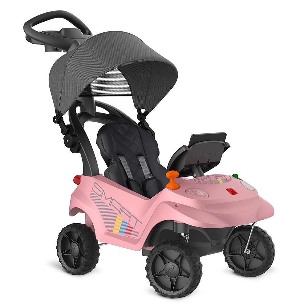 Carrinho de Passeio 2 em 1 - Smart Baby Comfort Rosa