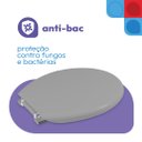 Ver imagem 5 de Assento Sanitário Almofadado Oval Astra