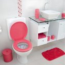 Ver imagem 2 de Assento Sanitário Almofadado Oval Astra