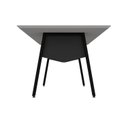 Ver imagem 6 de Mesa de Reunião 200cm para 8 Pessoas com Caixa de Tomadas Industrial Executive Cinza/Sagrado/Preto