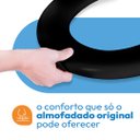 Ver imagem 5 de Assento Sanitário Almofadado Oval Astra