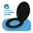 Ver imagem 6 de Assento Sanitário Almofadado Oval Astra