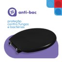 Ver imagem 4 de Assento Sanitário Almofadado Oval Astra