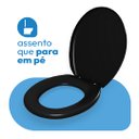 Ver imagem 6 de Assento Sanitário Almofadado Oval Astra