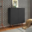 Ver imagem 2 de Sapateira Retro 50 Preto Ac