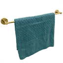Ver imagem 1 de Toalheiro Dourado Inox 304 Suporte Toalha Banheiro 60cm Acessorio Lavabo Luxo Porta Toalha de Banho